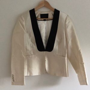 J Crew Collection Silk Blazer